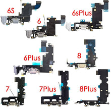 Load image into Gallery viewer, iPhone 7 8 Plus 6s Dock Connector Port Microphone Flex Cable Charge Replacement - Battery Mate