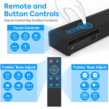 Load image into Gallery viewer, Karaoke Soundbar Bluetooth Speaker Subwoofer Surround w/ 2 Wireless Microphones - Battery Mate