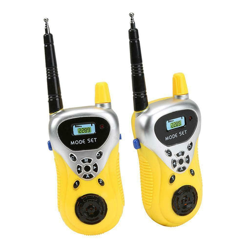 Kids Long Range Mini Walkie Talkie Smart Toy Birthday Gifts Cute {2 Pcs} - Battery Mate