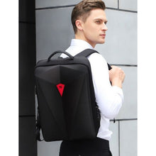 Load image into Gallery viewer, Laptop Backpack with Hardcase + USB Charging Port | Water Resistant - Battery Mate