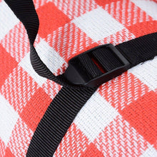 Load image into Gallery viewer, Large Picnic Blanket Premium Cashmere RED Rug Waterproof Mat Outdoor - Battery Mate