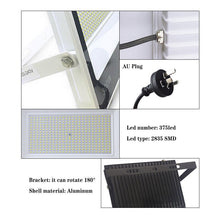 Load image into Gallery viewer, LED Flood light 300W IP66 Outdoor Spotlight 240V Cool White- 1 peice - Battery Mate