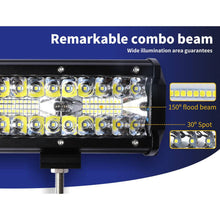 Load image into Gallery viewer, LED Light Bar Work Flood Spot Beam Lamp Offroad Caravan Camping Strip Lights 180W - Battery Mate