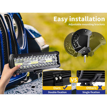 Load image into Gallery viewer, LED Light Bar Work Flood Spot Beam Lamp Offroad Caravan Camping Strip Lights 180W - Battery Mate