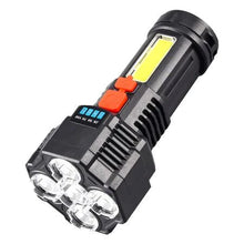 Load image into Gallery viewer, LED Super Bright Flashlight, Rechargeable Outdoor Multi-Functional Waterproof Led - Battery Mate