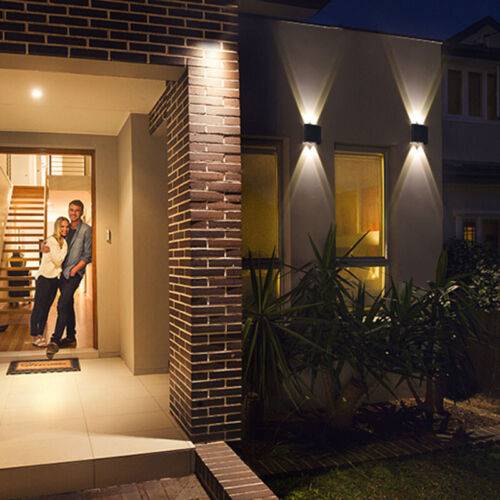 LED Wall Light Waterproof Indoor Outdoor Stair Corridor Lamp Exterior Lights - Battery Mate
