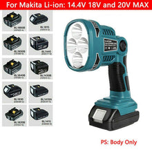 Load image into Gallery viewer, LED Work Flash Light Torch Lamp DML812 For Makita 18V Li-ion Battery charger - Battery Mate