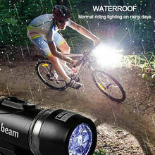 Load image into Gallery viewer, Light Head Tail Lights LED Lamp White Beam Safety Alarm Set Bicycle Cycle Bike - Battery Mate