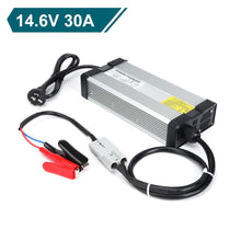 Load image into Gallery viewer, Lithium Battery Charger Lithium Iron For LiFePO4 12V 30A AC/DC 14.6V OZ - Battery Mate