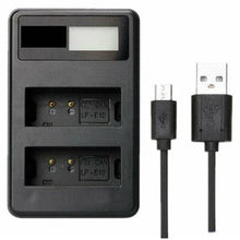 Load image into Gallery viewer, LP-E10 LCD Charger for Canon EOS 1100D 1200D 1300D Kiss X50 - Battery Mate