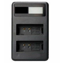Load image into Gallery viewer, LP-E10 LCD Charger for Canon EOS 1100D 1200D 1300D Kiss X50 - Battery Mate