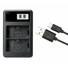 Load image into Gallery viewer, LP-E6 Battery + LCD Dual FAST Charger For Canon EOS 80D 70D 60D 7D 6D | Upgraded Capacity | Compatible with LP-E6N - Battery Mate
