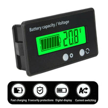Load image into Gallery viewer, Meter LCD Car Lead-acid Monitor Voltmeter Battery Tester Capacity Indicator Bike - Battery Mate