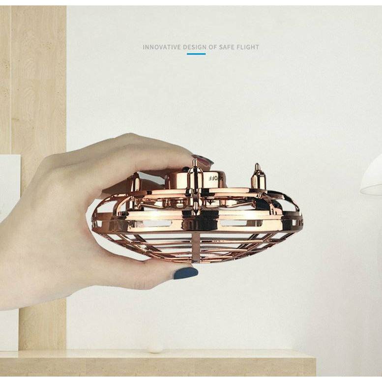 Mini Drone Quad Induction UFO Flying Toy Hand-Controlled RC Kids - Battery Mate