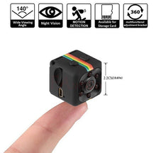 Load image into Gallery viewer, Mini Hd Night Vision Surveillance Camera Sports Supports Tf Card Dodger Blue - Battery Mate