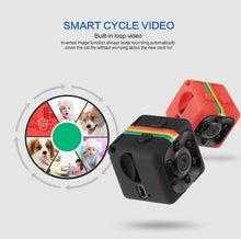 Load image into Gallery viewer, Mini Hd Night Vision Surveillance Camera Sports Supports Tf Card Dodger Blue - Battery Mate