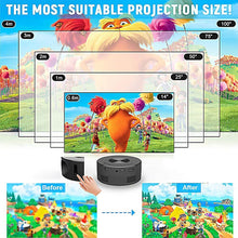 Load image into Gallery viewer, Mini Mobile Projector LED HD Home Cinema Portable LCD Projector VH - Battery Mate
