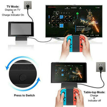Load image into Gallery viewer, Mini Portable Dock Base HDMI TV Display Switch Dock Station for Nintendo Switch - Battery Mate