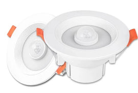 Motion Sensor LED Downlights Recessed 10W 85-265V LED Auto Lamp Smart LED Downlight Corridor Indoor Lighting - Battery Mate