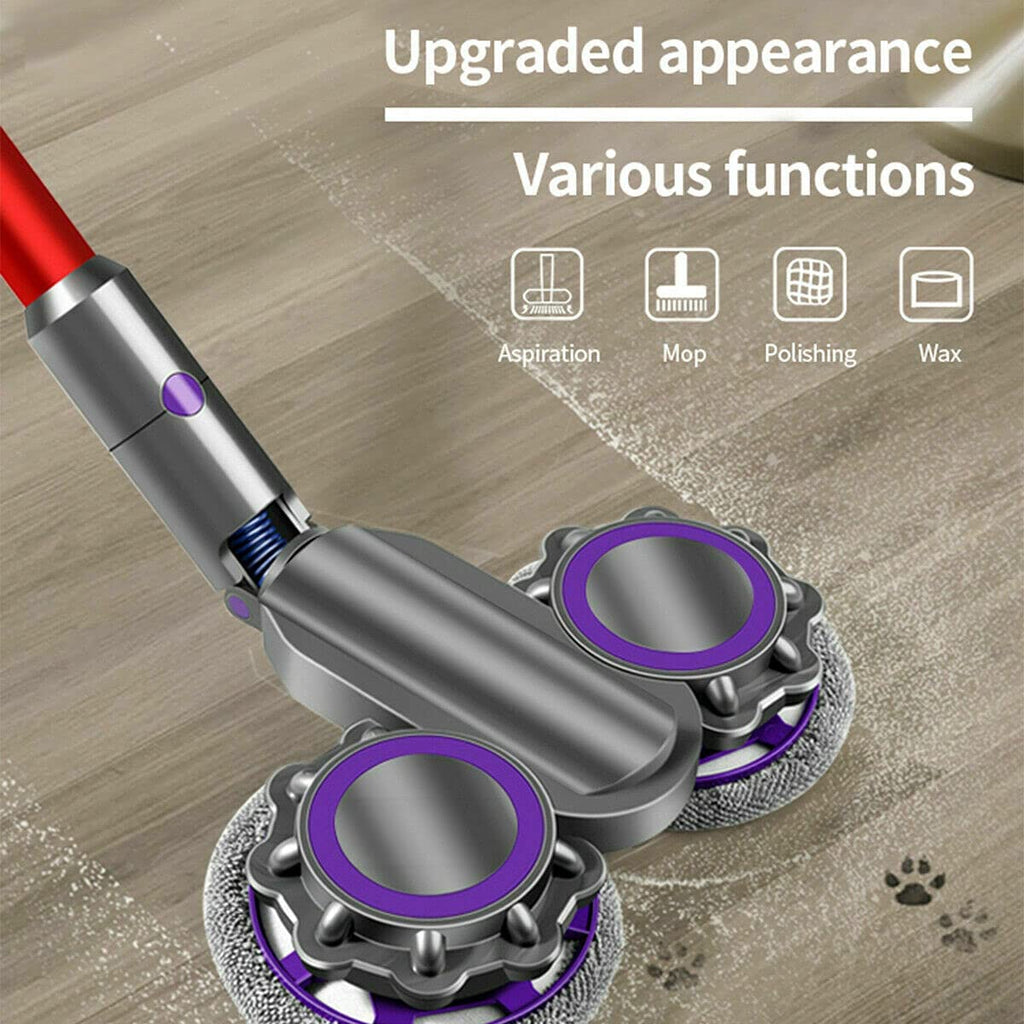 Motorised Mop Compatible for Dyson V15 V7 V8 V10 V11 V15 Vacuum Cleaners - Battery Mate