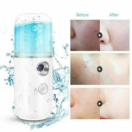 Nano Facial for Mister Mist Spray Atomization Face Moisturizing Steamer Office - Battery Mate