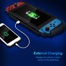 Load image into Gallery viewer, Nintendo Switch Battery Case and Power Bank – 10000mAh (Black) - Battery Mate