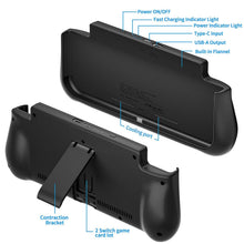 Load image into Gallery viewer, Nintendo Switch Battery Case and Power Bank – 10000mAh (Black) - Battery Mate