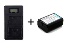 Load image into Gallery viewer, NP-FW50 Compatible Battery + Replacement Charger for SONY Alpha A5000 | A5100 | A6000 | A6300 | A6500 - Battery Mate