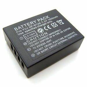 NP-W126s W126 Battery for FujiFilm Fuji XT-10 XT10 X-T20 X-A10 X100F X-Pro2 - Battery Mate