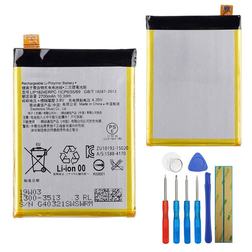 OEM FOR Sony Xperia X Performance Battery Replacement LIP1624ERPC 2700mAh - Battery Mate