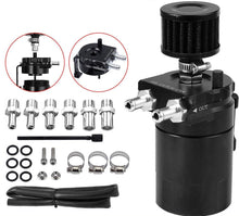 Load image into Gallery viewer, Oil Catch Can Breather Universal Baffled Diesel Reservoir Tank Petrol Filter Kit - Battery Mate