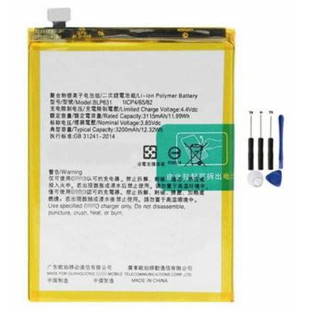 OPPO A57 A73 A77 R9s F1s Replacement Battery Full Capacity - Battery Mate