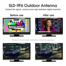 Load image into Gallery viewer, Outdoor Digital TV Antenna Aerial UHF VHF FM AUSTRALIAN Signal Amplifier Booster - Battery Mate