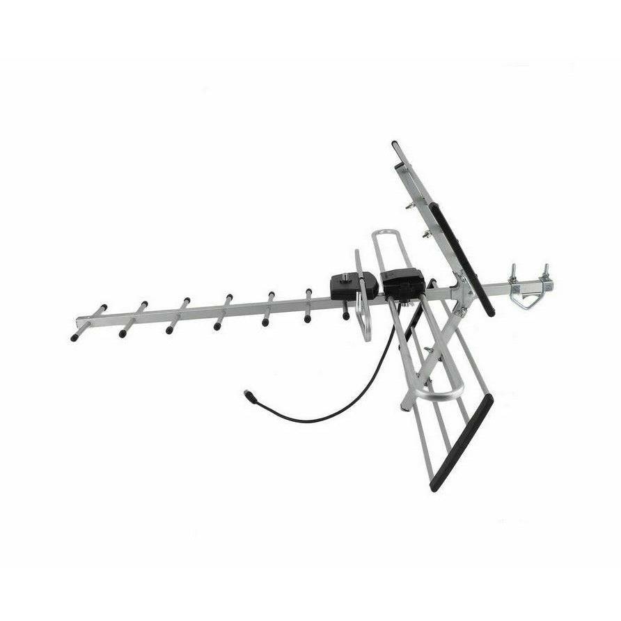 Outdoor Digital TV Antenna Aerial UHF VHF FM AUSTRALIAN Signal Amplifier Booster - Battery Mate