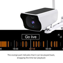 Load image into Gallery viewer, Outdoor Wireless Solar-Powered WiFi PTZ CCTV Camera with Battery + 64gb Memory Card Security IP Cam with Siren, Spotlight, Night Vision, AI Motion Detection - Battery Mate