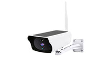 Load image into Gallery viewer, Outdoor Wireless Solar-Powered WiFi PTZ CCTV Camera with Battery + 64gb Memory Card Security IP Cam with Siren, Spotlight, Night Vision, AI Motion Detection - Battery Mate