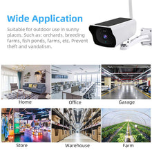 Load image into Gallery viewer, Outdoor Wireless Solar-Powered WiFi PTZ CCTV Camera with Battery + 64gb Memory Card Security IP Cam with Siren, Spotlight, Night Vision, AI Motion Detection - Battery Mate