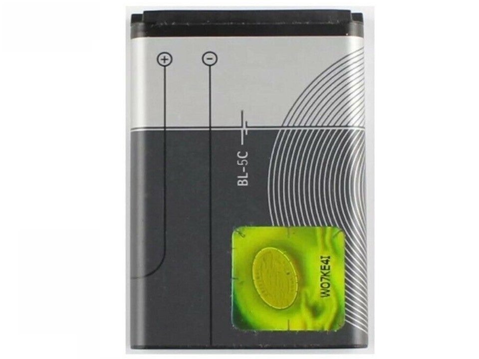 Oz Replacement Battery BL-5C For NOKIA 1020mAh 3.7V 3.8 - Battery Mate