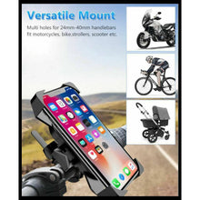 Load image into Gallery viewer, Phone Holder 360° Bike Handlebar Mount Rotation for Motorcycle Bicycle MTB Pram - Battery Mate