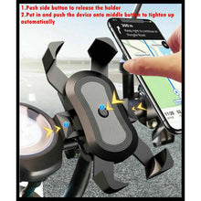 Load image into Gallery viewer, Phone Holder 360° Bike Handlebar Mount Rotation for Motorcycle Bicycle MTB Pram - Battery Mate