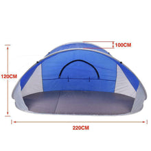 Load image into Gallery viewer, Pop Up Tent Camping Beach Tents 4 Person Portable Hiking Shade Shelter - Battery Mate