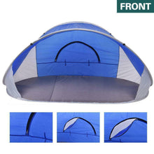 Load image into Gallery viewer, Pop Up Tent Camping Beach Tents 4 Person Portable Hiking Shade Shelter - Battery Mate