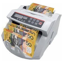 Load image into Gallery viewer, Portable Australian Money Bill Banknote Cash Counter Machine +Digital Display - Battery Mate