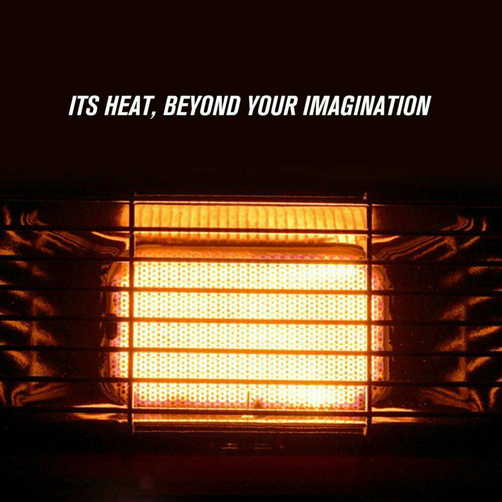 Portable Butane Gas Heater Camping Camp Tent Outdoor Hiking Camper Survival - Battery Mate