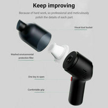 Load image into Gallery viewer, Portable Car Vacuum Cleaner Strong Suction Cordless Handheld Rechargeable - Battery Mate