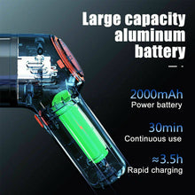 Load image into Gallery viewer, Portable Car Vacuum Cleaner Strong Suction Cordless Handheld Rechargeable - Battery Mate