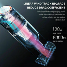 Load image into Gallery viewer, Portable Car Vacuum Cleaner Strong Suction Cordless Handheld Rechargeable - Battery Mate