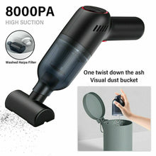 Load image into Gallery viewer, Portable Car Vacuum Cleaner Strong Suction Cordless Handheld Rechargeable - Battery Mate