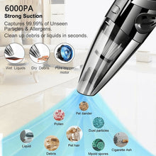 Load image into Gallery viewer, Portable Handheld Vacuum Cleaner For Car Home | Super Strong - Battery Mate