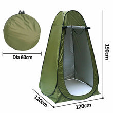 Load image into Gallery viewer, Portable Pop Up Outdoor Camping Shower Tent Toilet Privacy Change Room - Battery Mate